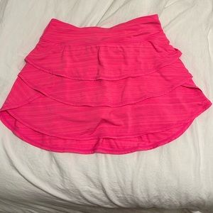 Pink Tennis Skirt